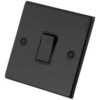Royal 10A 1 Gang 2 Way Plate Switch (Black / Grey)
