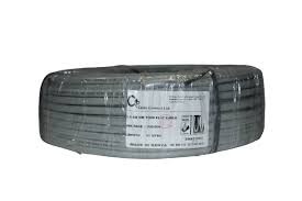 1.5mm twin flat 1.5mm Twin Flat Cable – Grey