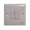 10A 2 GANG 2 WAY PLATE SWITCH WINDSOR