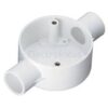 Windsor 20mm/25mm PVC Round Box – 1 Way / 2 Way