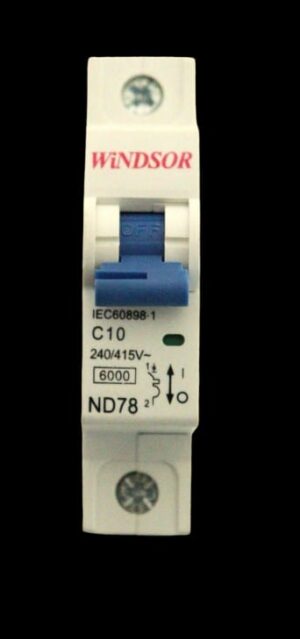 SINGLE POLE MCB 6A TO 63A