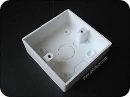 Windsor Single PVC Switch Box